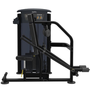 Impulse Seated Dip Press Svart (IT9517) – dip press-maskin från sidan
