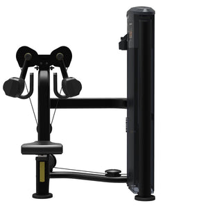Impulse Lateral Raise Svart (IT9524) – lateral raise-maskin framifrån