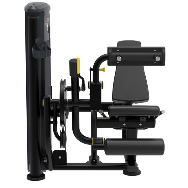 Impulse Leg Extension/Leg Curl Svart (IT9528) – benextension och bencurlmaskin framifrån