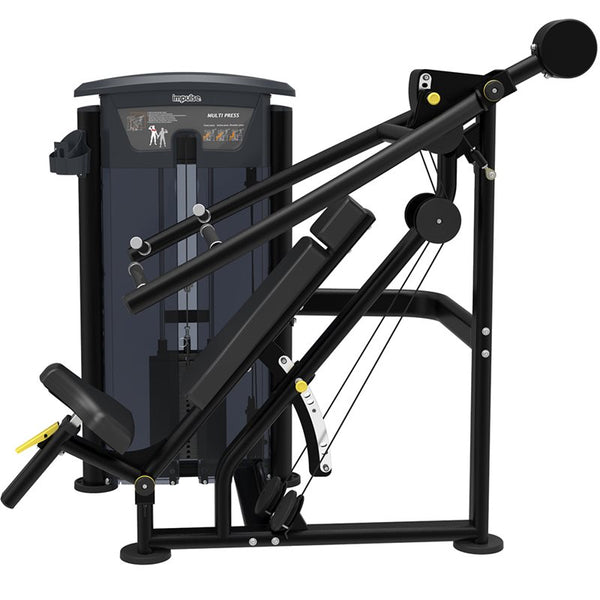 Impulse Multi Press Svart (IT9529) – multi press-maskin från sidan