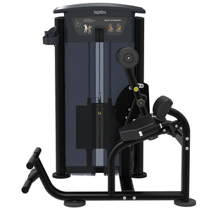 Impulse Back Extension Svart (IT9532) – ryggextensionsmaskin från sidan
