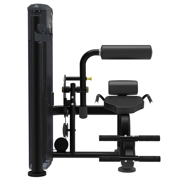 Impulse Back Extension Svart (IT9532) – ryggextensionsmaskin framifrån