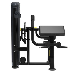 Impulse Biceps Curl/Triceps Extension Svart (IT9533) – biceps- och tricepsmaskin framifrån