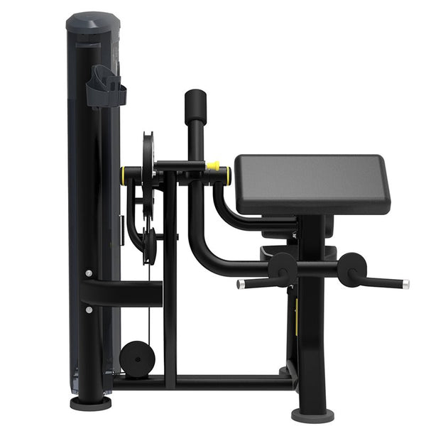 Impulse Biceps Curl/Triceps Extension Svart (IT9533) – biceps- och tricepsmaskin framifrån