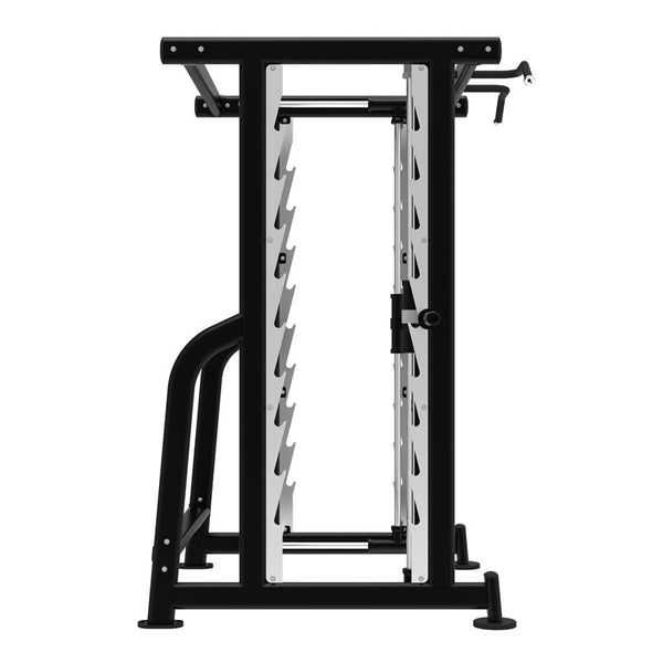 Impulse Max Rack Svart (IT7033) Smithmaskin – rack från sidan