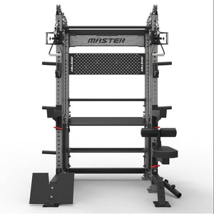 Master Fitness Kabelmaskin & Multirack LX40 Stål – kabelmaskin och multirack framifrån