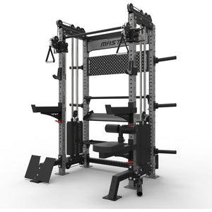 Master Fitness Kabelmaskin & Multirack LX40 Stål – kabelmaskin och multirack från sidan