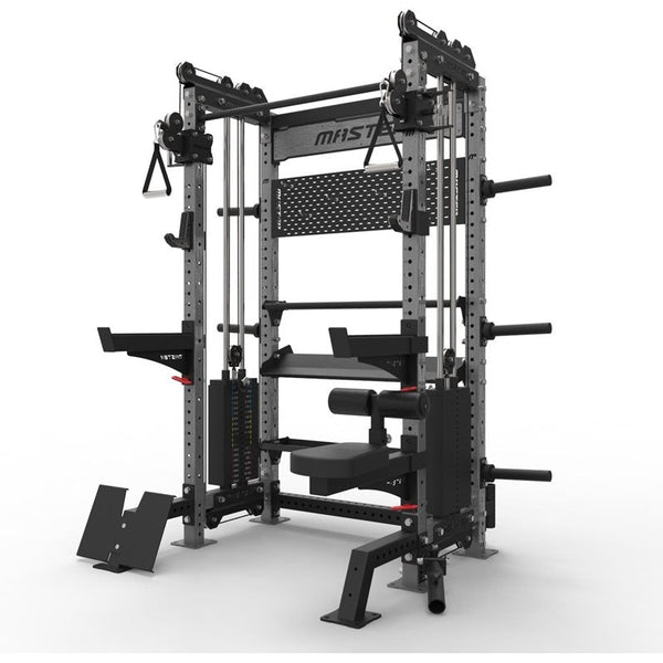 Master Fitness Kabelmaskin & Multirack LX40 Stål – kabelmaskin och multirack från sidan