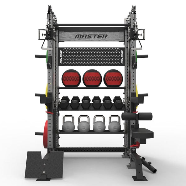 Master Fitness Kabelmaskin & Multirack LX40 Stål – kabelmaskin och multirack med vikter