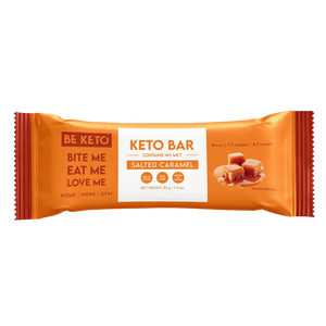 BeKeto Keto Bar Chocolate covered Salted Caramel 40 g