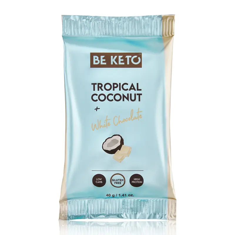 BeKeto Keto Bar White Chocolate Coconut Dream 40 g