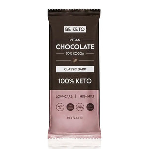 BeKeto Keto Chocolate Original Dark 80 g