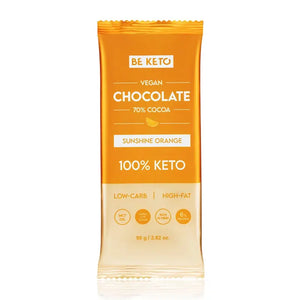 BeKeto Keto Chocolate Sunshine Orange 80 g