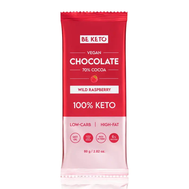 BeKeto Keto Chocolate Wild Raspberry 80 g