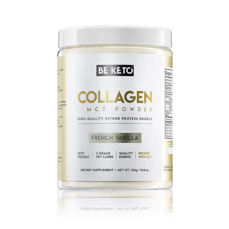 BeKeto Keto Collagen Vanilla + MCT 300 g