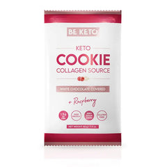 BeKeto Keto Cookie White Chocolate & Raspberry 40 g
