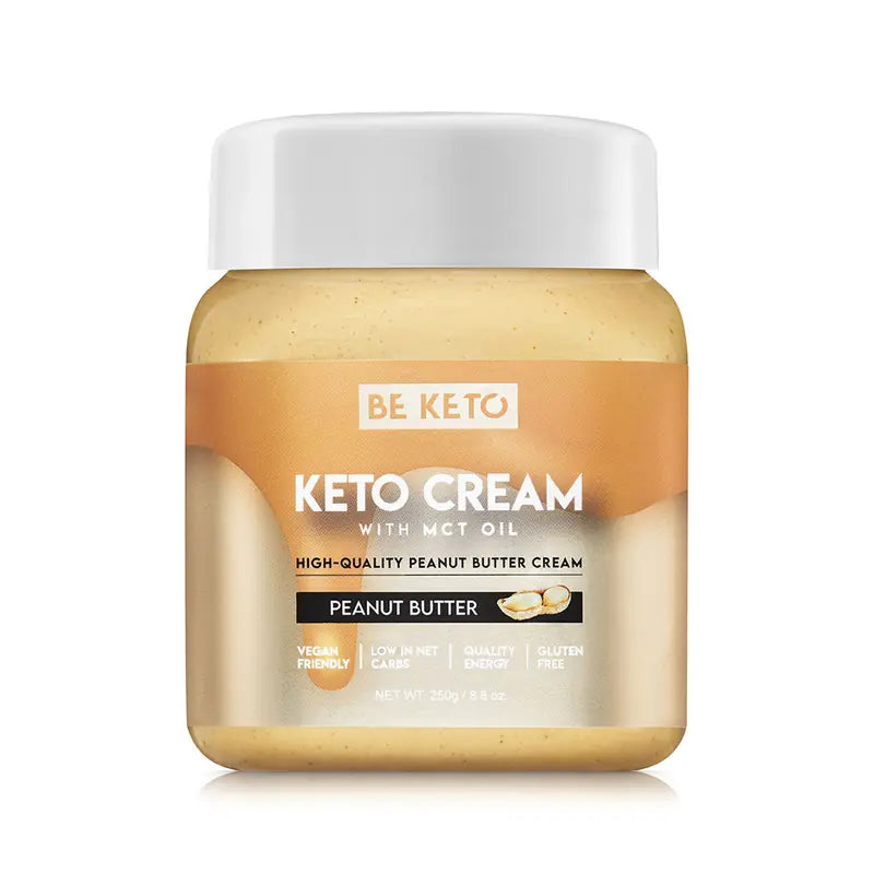 BeKeto Keto Cream Peanut Butter +MCT 250 g