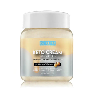 BeKeto Keto Cream Queen Macadamia MCT 250 g