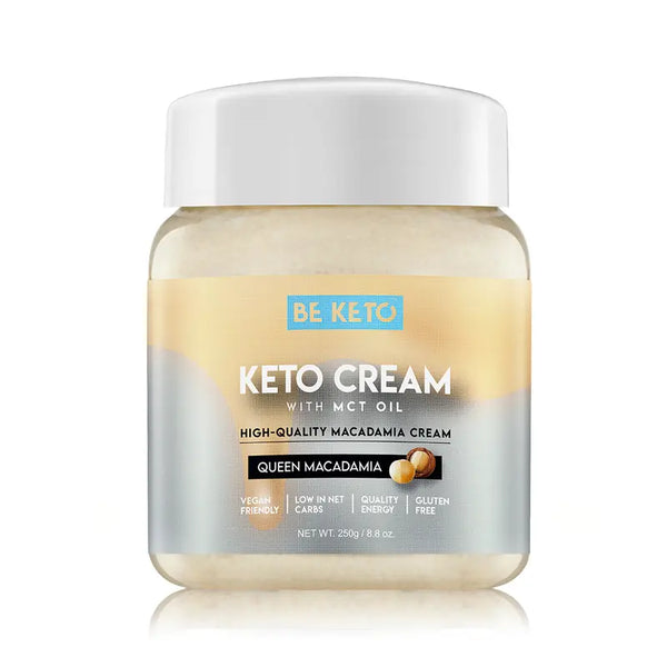 BeKeto Keto Cream Queen Macadamia MCT 250 g