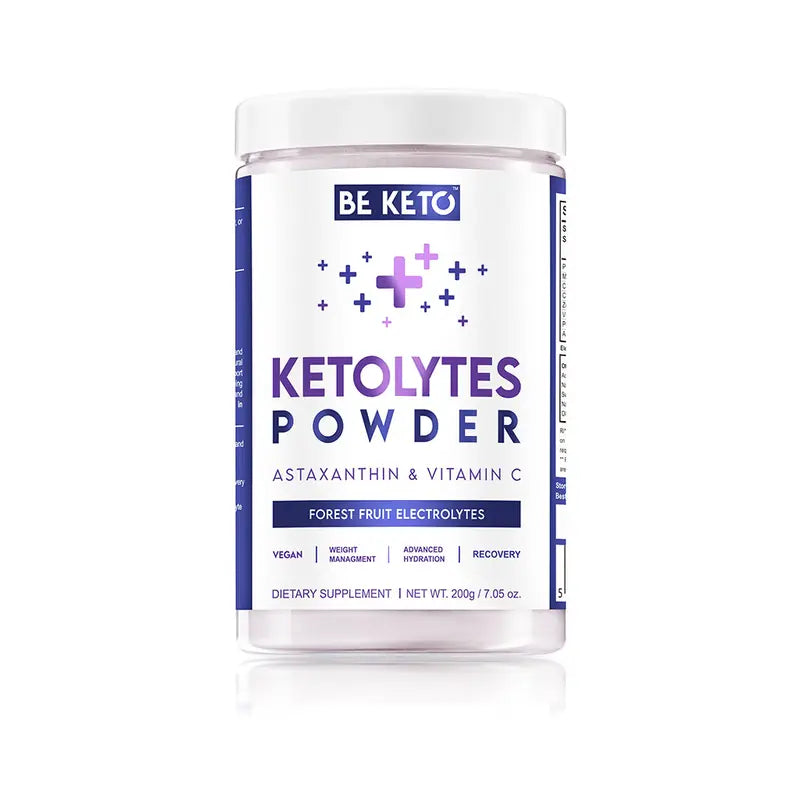 BeKeto Keto Electrolytes Powder Forest Fruit 200 g