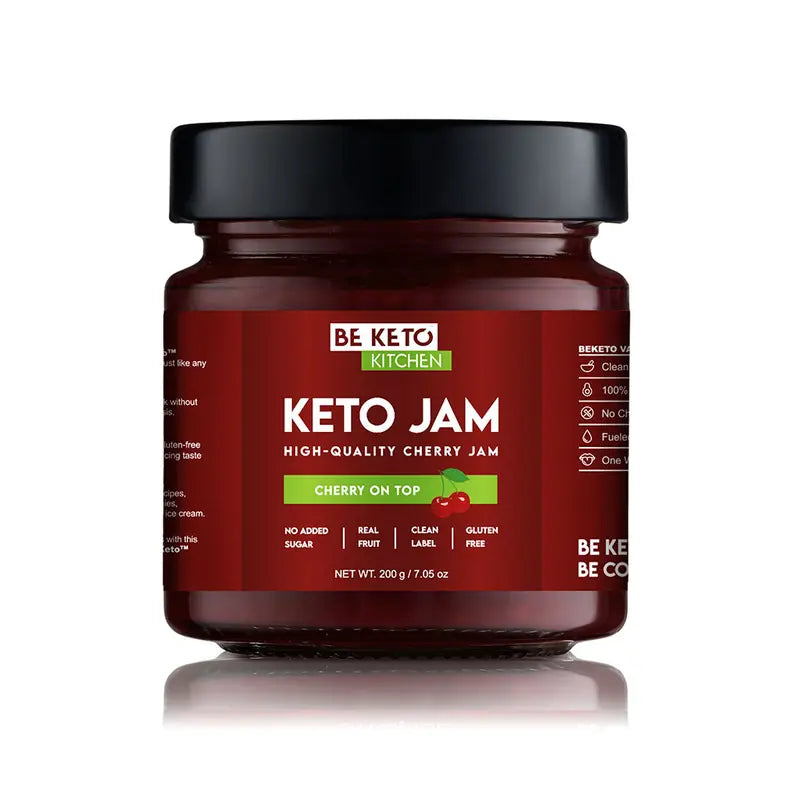 BeKeto Keto Jam Cherry on Top 200 g