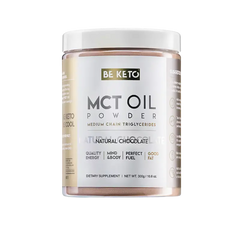 BeKeto Keto MCT Oil Powder Chocolate 300 g