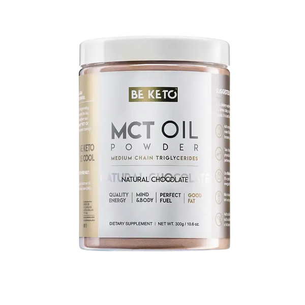 BeKeto Keto MCT Oil Powder Chocolate 300 g