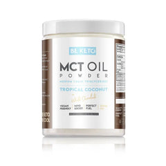 BeKeto Keto MCT Oil Powder Coconut & White Chocolate 300 g