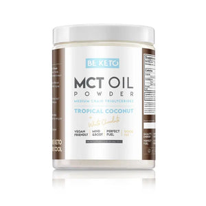 BeKeto Keto MCT Oil Powder Coconut & White Chocolate 300 g