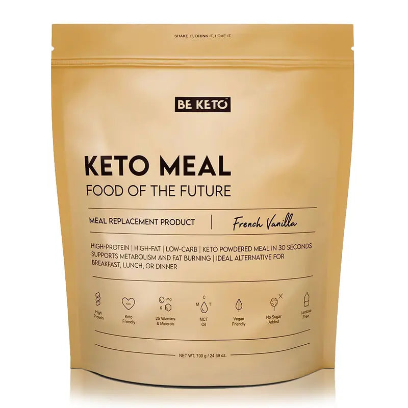 BeKeto Keto Meal French Vanilla 700 g