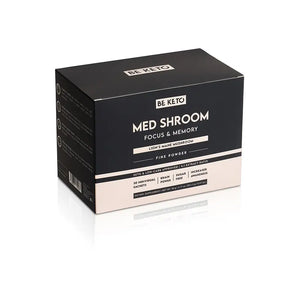 BeKeto Keto Med Shroom Lion’s Mane Mushrooms 30 portionspåsar 60 g