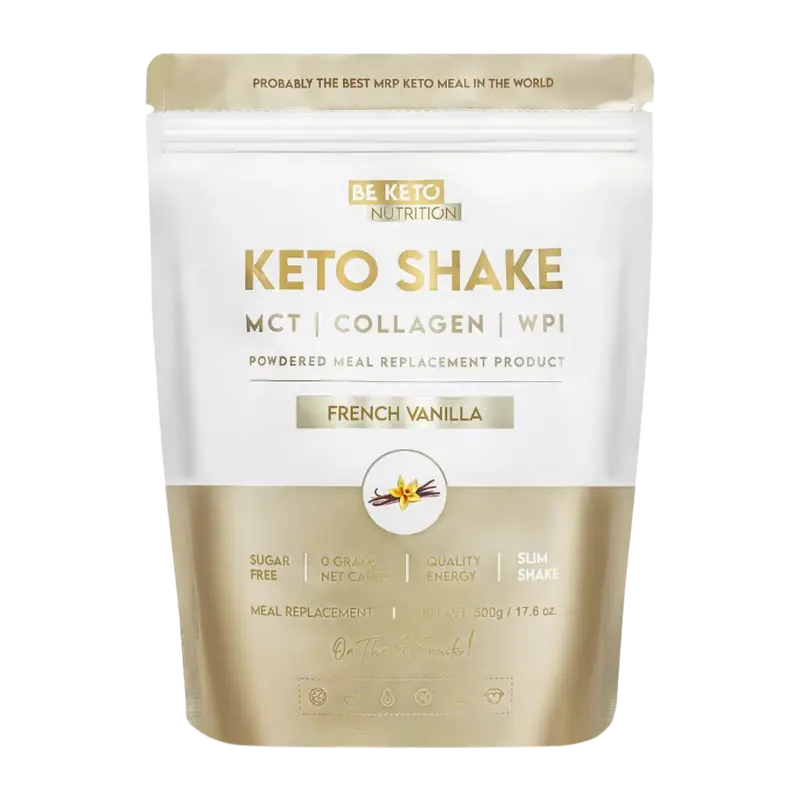 BeKeto Keto Shake French Vanilla 500 g