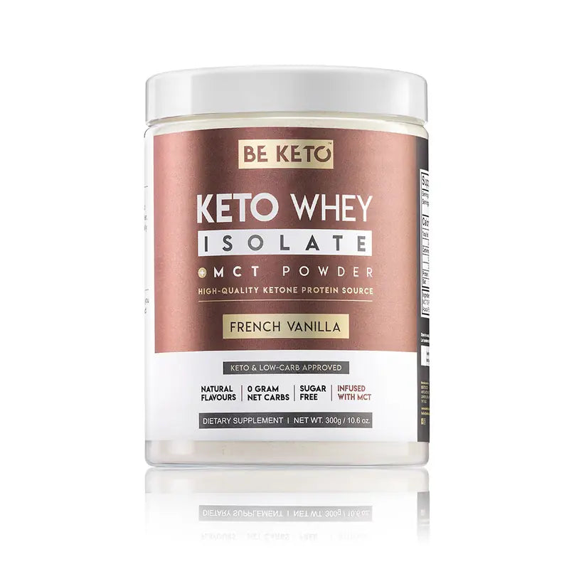 BeKeto Keto Whey Vanilla + MCT 300 g