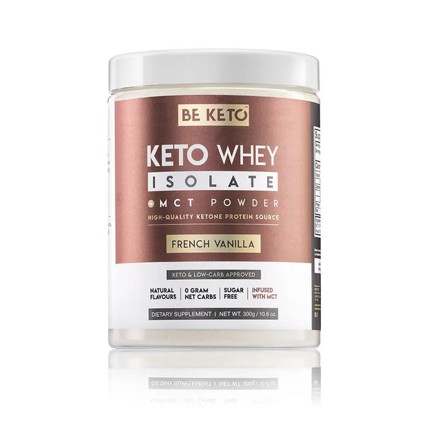 BeKeto Keto Whey Vanilla + MCT 300 g