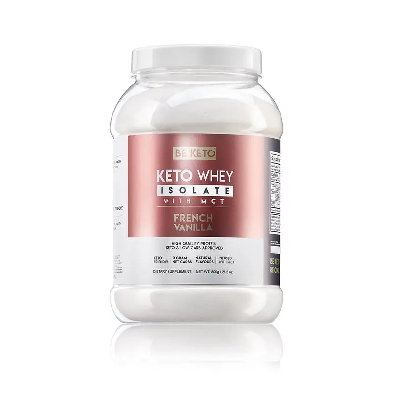 BeKeto Keto Whey Vanilla + MCT 800 g
