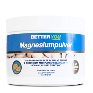 Better You Magnesiumpulver Citron 200 g