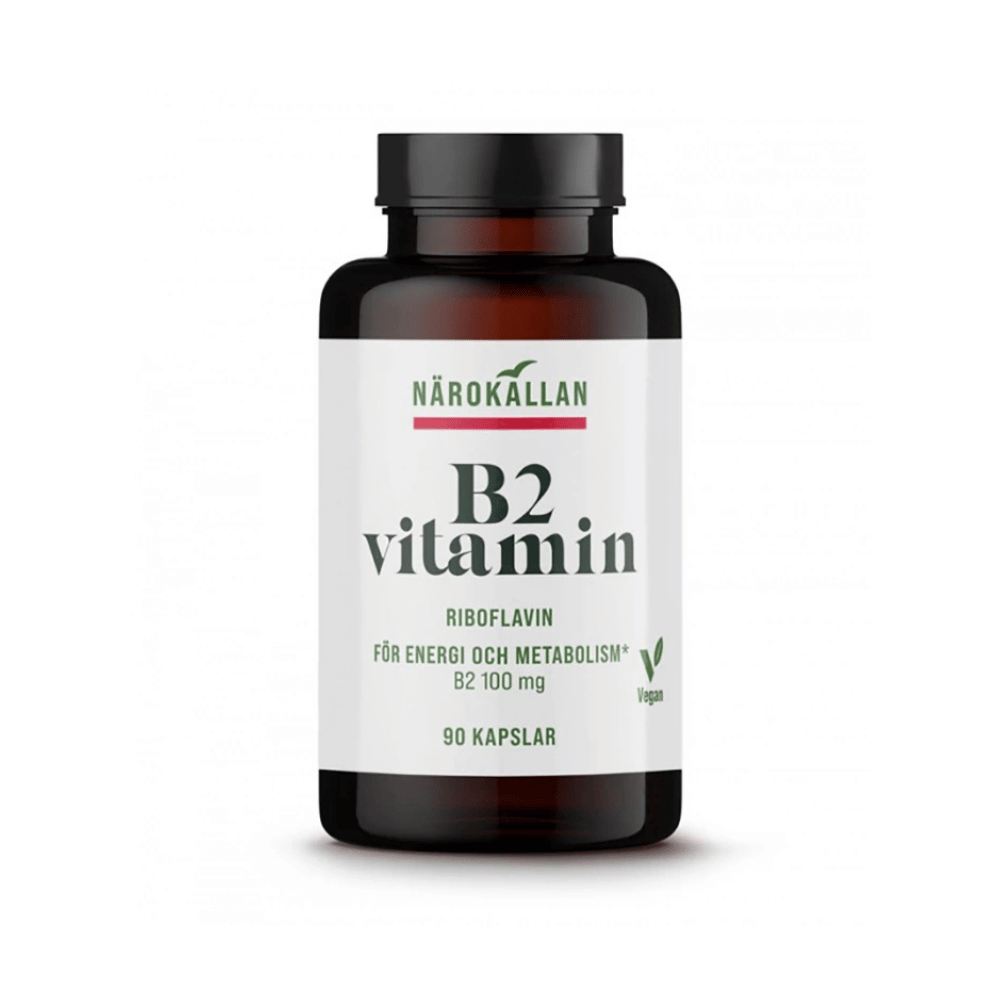 Närokällan B2 Riboflavin 100 mg 90 kapslar