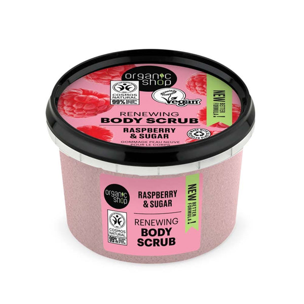 Organic Shop Bodyscrub Raspberry 250 ml