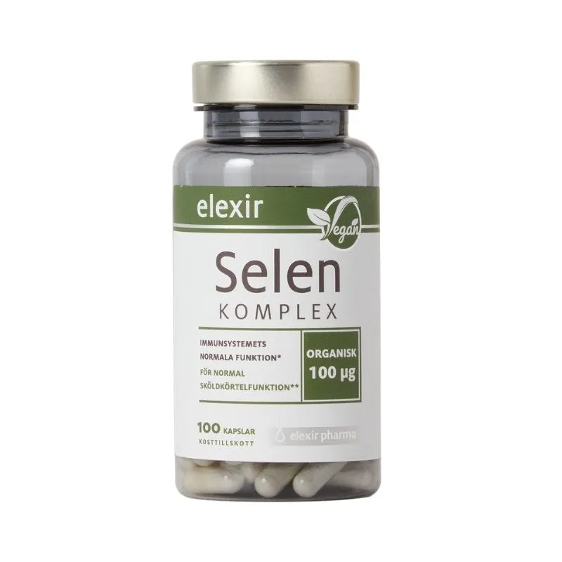 Elexir Pharma Organisk Selen 100 kaps