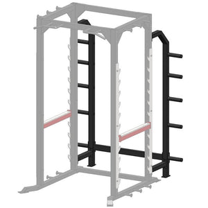 Master Fitness Power Rack Gold Vikthållare