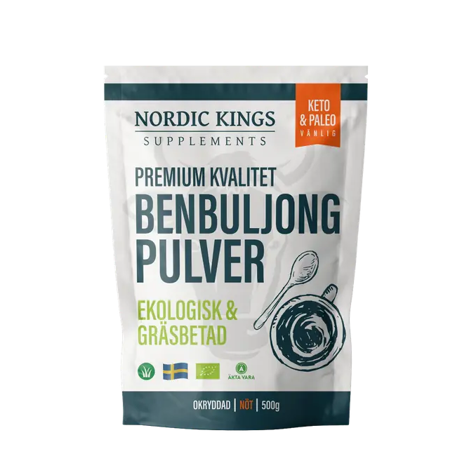 Nordic Kings Premium Benbuljongpulver EKO 500 g