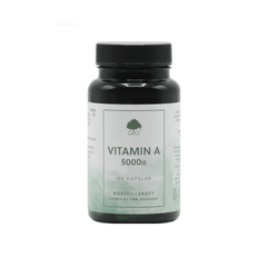 G&G Vitamins Vitamin A 5000 IU 120 kapslar