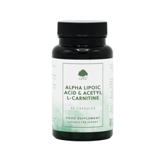 G&G Vitamins Alpha Lipolic Acid and Acetyl L-Carnitine 60 kapslar