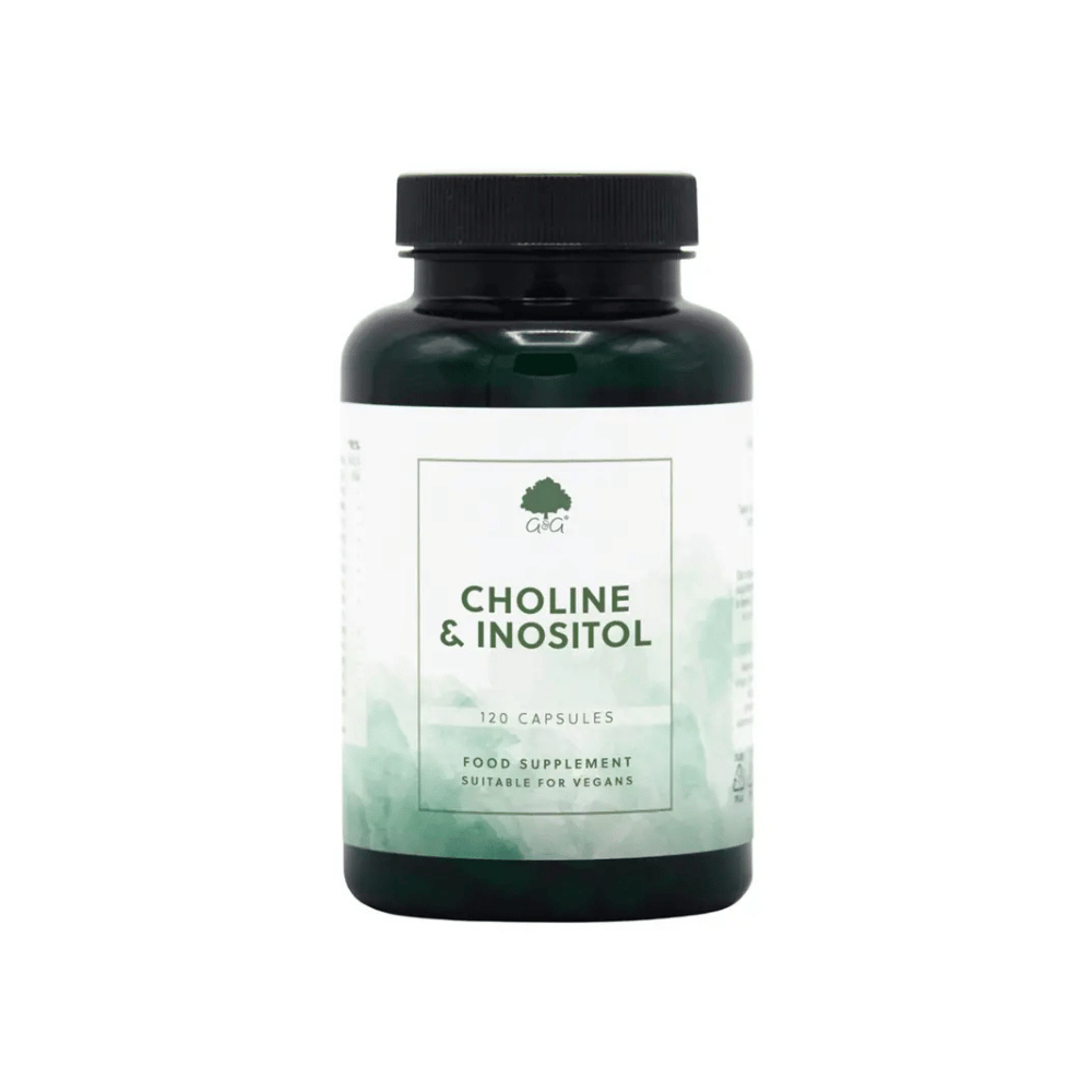 G&G Vitamins Choline 250 mg & Inositol 250 mg 120 kapslar