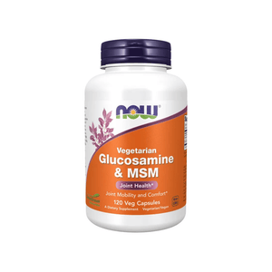 NOW Foods Glucosamine & MSM Vegetarian 120 veg kapslar