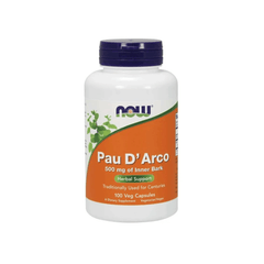 NOW Foods Pau D'Arco 500 mg 250 vegkapslar