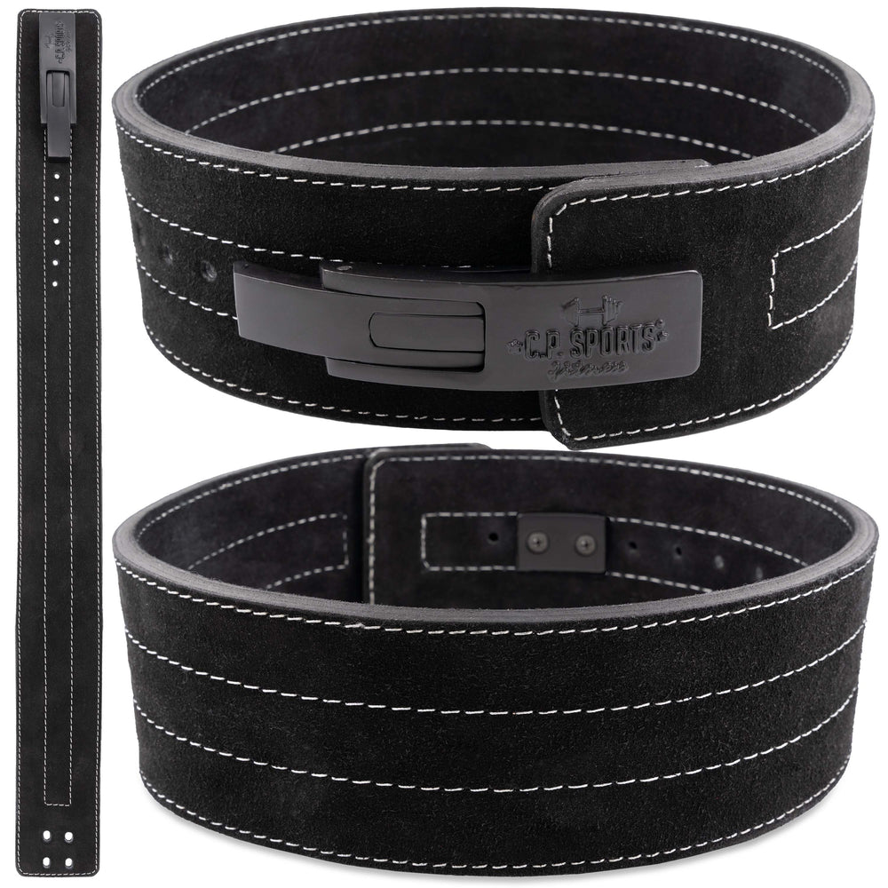 C.P. Sports Powerlifting Lever Belt Black