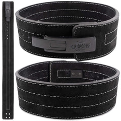 C.P. Sports Powerlifting Lever Belt Black
