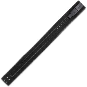C.P. Sports Powerlifting Lever Belt Black – produkt utsträckt