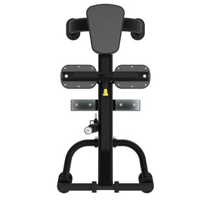 Impulse Seated Calf Svart (IT7005) – seated calf-maskin bakifrån